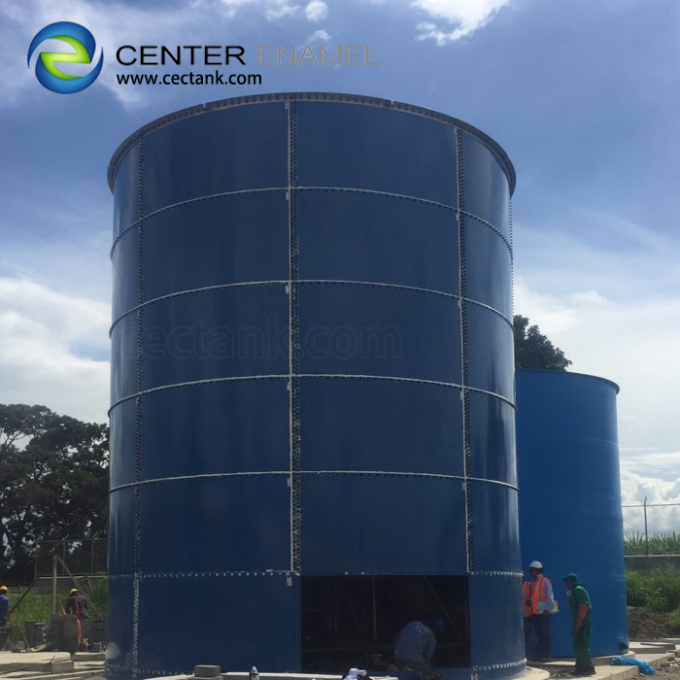 Glass-Fused-to-Steel Food Processing Wastewater Storage Tanks