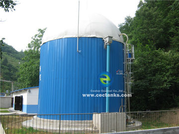 เซ็นเตอร์เอมาเมล พกพาการประกอบ Biogas อานาเอโรบิก Digester ถังสําหรับการกําจัดน้ําเสีย ISO