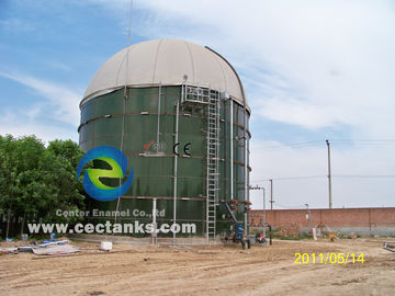 1 -4MW Biogas Power Plant EPC Turnkey BOT บริการโครงการ BTO พร้อมถังเก็บกระจกหลอมเหล็ก