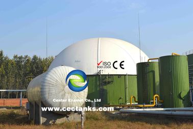 Large Glass Fused To Steel Tanks For Livestock And Poultry Manure Storage In Biogas Project