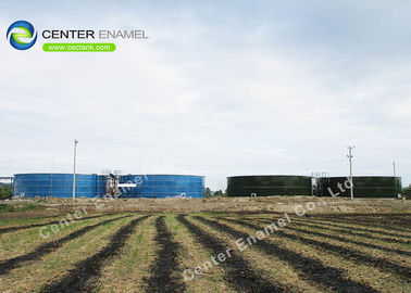 20000 Gallon Dry Bulk Storage Tanks For Grain Impact Resistance