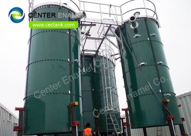 AWWA Standard Leachate Storage Tanks With Aluminum Alloy Trough Deck Roofs