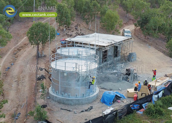 AWWA D103 ถังสแตนเลสเหล็กกระบวนแบบมาตรฐานสําหรับการป้องกันไฟ การเก็บน้ํา