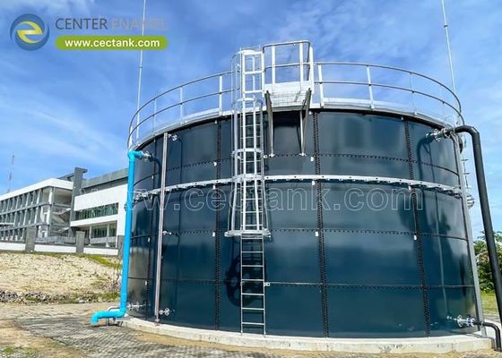 ถัง เหล็ก ที่ มี บอลท์ สําหรับ โรงงาน บําบัด น้ําเสีย และ น้ําเสีย