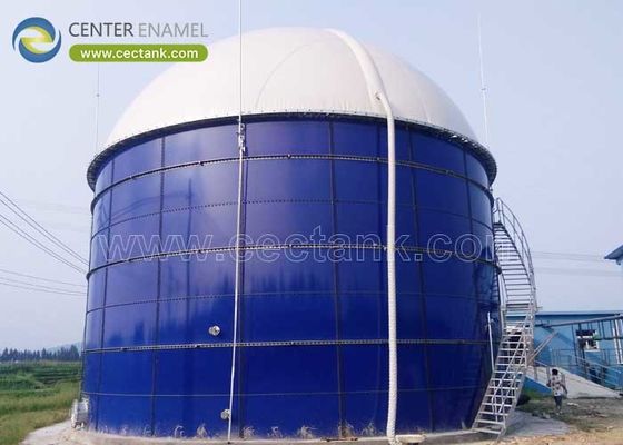 ถังเก็บไบโอแก๊สที่มีหลังคารองรับแก๊ส PVC แบบเปลือกสอง: การแก้ไขที่ยั่งยืนและน่าเชื่อถือได้สําหรับระบบการย่อยยาแบบไม่แอโรบิก