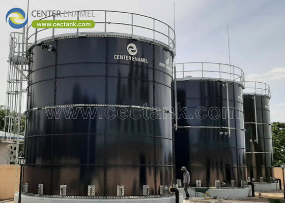ถังเก็บน้ําปูกระจก: ตรงกับมาตรฐานการออกแบบ AWWA D103-09