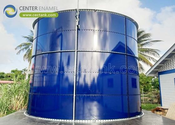 การปกป้องน้ําดื่มด้วยมาตรฐาน AWWA D103-09: ถังแก้วหลอมเป็นเหล็กโดยเอมาเล่ห์กลาง