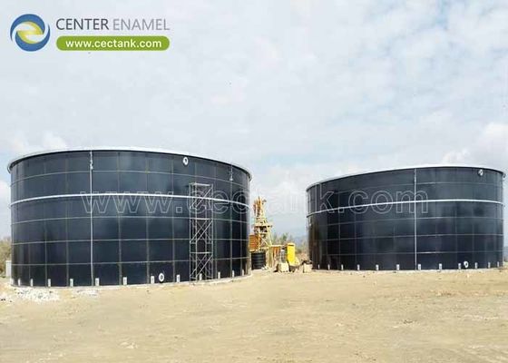 ถังน้ําเหล็กที่มีแผ่นแก้ว: ตรงกับมาตรฐาน AWWA D103 & EN ISO 28765 สําหรับการเก็บน้ําที่น่าเชื่อถือและปลอดภัย