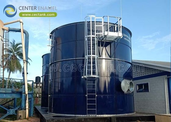 ถังเก็บของเหลวที่มีมาตรฐาน ISO 9001:2008 สําหรับโครงการบําบัดน้ําเสีย