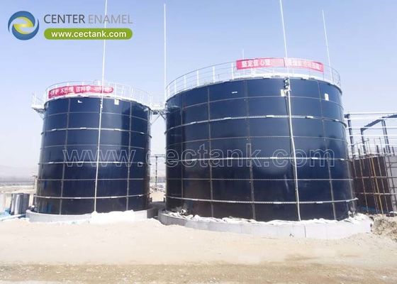 ถังเก็บน้ําอุตสาหกรรมสแตนเลสที่ขัดสนต่อการกัดกร่อนสูงสุดที่มีมาตรฐาน AWWA D103-09