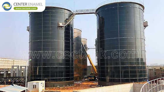 ถังเจือกของเหล็กแบบบอลท์ (Bolted Steel Upflow Anaerobic Sludge Blanket) ถังเจือกของเหล็กแบบบอลท์ (UASB)