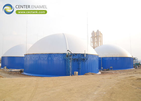 สแตนเลสเคลือบกระจก (GLS) ที่ขยายง่าย CSTR เครื่องปฏิกิริยาบําบัดน้ําเสียและถังเก็บ
