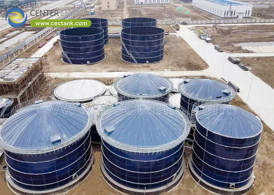 รากฐานของการประสบความสําเร็จของไบโอแก๊ส: เซ็นเตอร์เอเนมล's Bolted Steel Anaerobic Digester Tanks