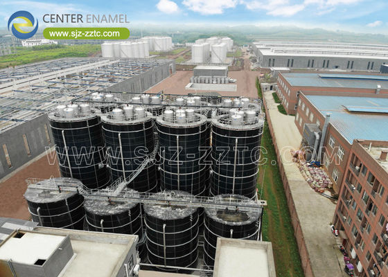 Center Enamel จําหน่ายถังการย่อยสารแบบไม่แอโรบี สําหรับโครงการไบโอแก๊สของอิริแลนด์