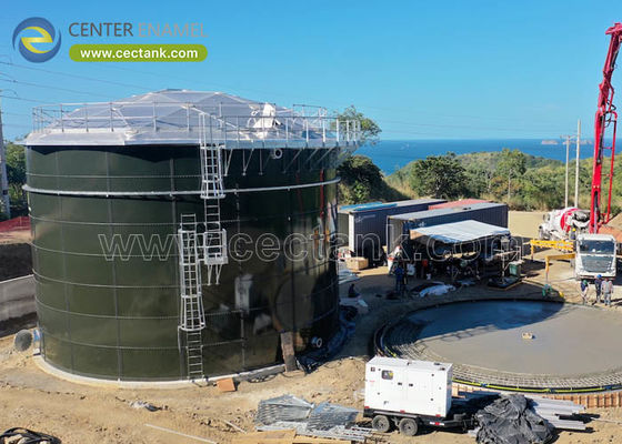 การประกันความปลอดภัยและความยั่งยืน: Center Enamel's Aluminum Dome Roofs สําหรับถังเก็บน้ํามันดิบของเนเธอร์แลนด์
