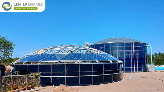 การปรับปรุงความปลอดภัยและความทนทาน: Center Enamel's Aluminium Dome Roofs สําหรับถังเก็บน้ํามันดิบของเซอร์เบีย