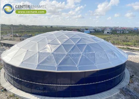 การปรับปรุงความปลอดภัยและความยั่งยืน: Center Enamel's Aluminium Dome Roofs สําหรับถังเก็บน้ํามันดิบสโลเวเนีย