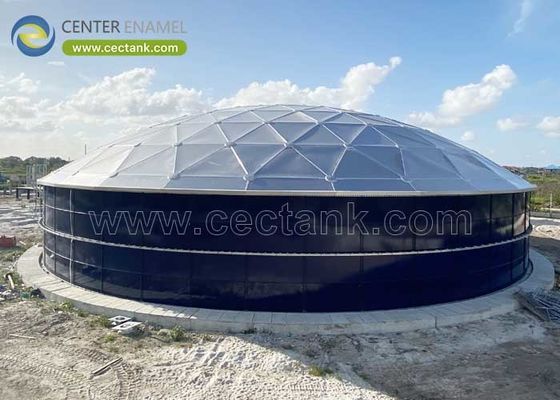 เพิ่มความปลอดภัยและความทนทาน: Center Enamel's Aluminum Dome Roofs สําหรับถังเก็บน้ํามันดิบของตุรกี