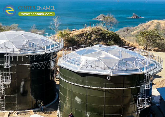 การปรับปรุงความปลอดภัยและความยั่งยืน: เซ็นเตอร์เอเนมัล's อลูมิเนียม Dome Roofs สําหรับถังเก็บน้ํามันเบนิน