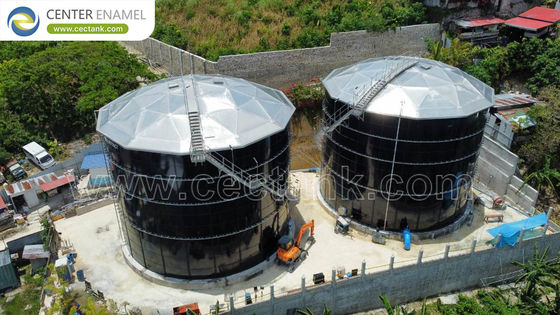 เซ็นเตอร์เอเนมอลสามารถให้อาลูมิเนียม Dome หลังคาสําหรับถังน้ําไฟ