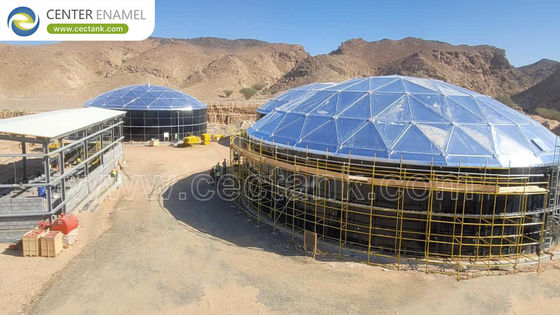 เซ็นเตอร์เอเนมอลสามารถให้อาลูมิเนียม Dome หลังคาสําหรับถังน้ํามันดิบ