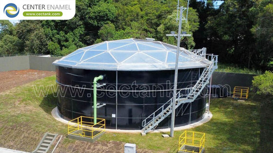 เซ็นเตอร์เอเนมอลสามารถให้อาลูมิเนียม Dome หลังคาสําหรับโรงงานแปรรูปถังน้ําดื่ม