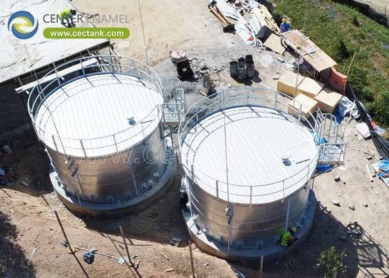 ถังเหล็กเหล็กกระปุก ถังเก็บน้ําฝน การจัดการน้ําอย่างยั่งยืน