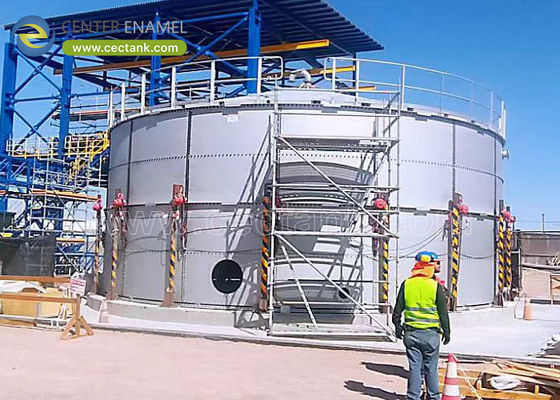 ถังคอนกรีตเสริมเหล็กสแตนเลสสำหรับจัดเก็บก๊าซธรรมชาติเหลว LNG