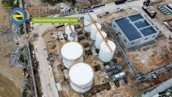 ถังเหล็กเคลือบอีพ็อกซี่แบบยึดด้วยสลักเกลียวสำหรับน้ำดับเพลิง: การกักเก็บเพื่อความปลอดภัยจากอัคคีภัยโดยเฉพาะ