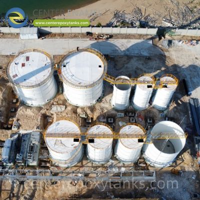 ถังอีพ็อกซี่แบบหลอมรวมสำหรับบำบัดน้ำเสียจากโรงเบียร์: ถังที่ทนทานสำหรับน้ำเสียจากโรงเบียร์ปริมาณมากและมีค่า pH ต่ำ