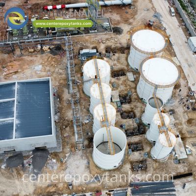 ถังเคลือบ FBE สําหรับการบําบัดน้ําเสียจากโรงงานผลิตน้ํามันปาล์ม- ออกแบบโดยเฉพาะเจาะจงสําหรับการกักตัวของ POME ที่มีสารอินทรีย์สูง