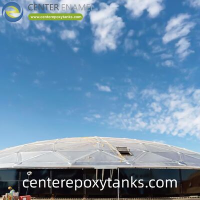 หลังคาลอยสําหรับถังเก็บเชื้อเพลิงเครื่องบิน A-1 แบบเจ็ทเหล็กไร้สแตนเลสที่ผสมผสาน