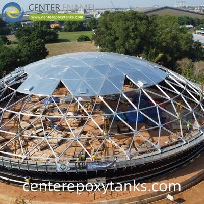 หลังคาลอยภายนอกสําหรับถังเหล็กผสมสําหรับถังเก็บน้ํามันเสีย: ช่วยยับยั้งควันและกลิ่นอันตรายในขณะจํากัดการระเหย