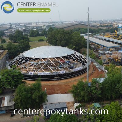 หลังคาลอยภายนอกสําหรับถังเก็บน้ํามันย่อยจากเหล็กปั่น: ป้องกันน้ํามันย่อยที่มีคุณค่าสูงจากความชื้นและสารพิษที่ทําลายล้าง