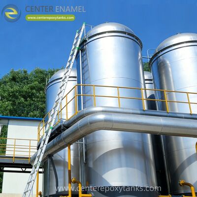 ถังเหล็กที่เชื่อมสําหรับการเก็บน้ํามันกลม: มีการออกแบบแบบกลมที่ปรับปรุงการกระจายความดันและความมั่นคงของโครงสร้าง