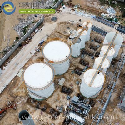 ถังเหล็กปิดเกลียวเป็นถังจ่ายน้ำดับเพลิงสำหรับคลังสินค้า: ระบบความจุขนาดใหญ่ที่ออกแบบมาเพื่อความปลอดภัยของศูนย์โลจิสติกส์และการจัดเก็บ