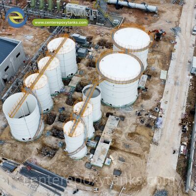 ถังเหล็กบอลท์เป็นซิลอสเก็บอาหารวัว: หนาหนาสําหรับปริมาณอาหารวัวขนาดใหญ่ในฟาร์มพาณิชย์