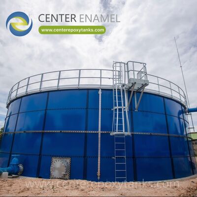 Bolted Steel Tanks as Anaerobic Digester Tanks: Airtight vessels designed for the oxygen-free breakdown of organic waste streams.