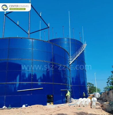 ถัง GFS ที่ทันสมัยและ EPC Solutions สําหรับการบําบัดน้ําเสียในการผลิตกระดาษในอินเดีย