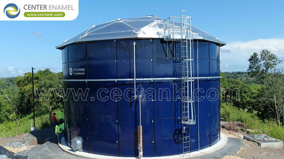 เซ็นเตอร์เอเนมอลสามารถให้อาลูมิเนียม Dome หลังคาสําหรับน้ําสลิงถัง