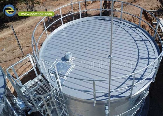 ถังเหล็กกระดาษสําหรับเก็บน้ําสระในอํานวยความสะดวกปลูกปลูกน้ําที่ทันสมัย