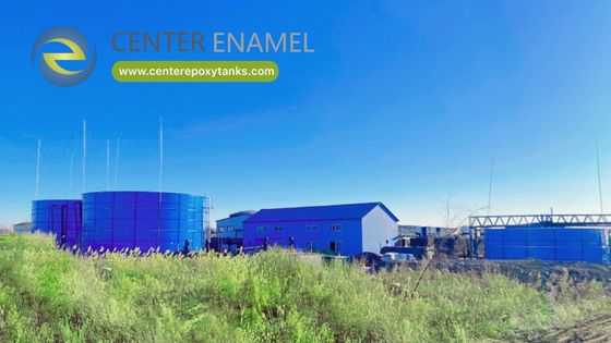 ถังเหล็กเคลือบอีพ็อกซี่แบบยึดด้วยสลักเกลียวสำหรับน้ำชะขยะ: การกักเก็บแบบพิเศษสำหรับน้ำไหลบ่ากัดกร่อน