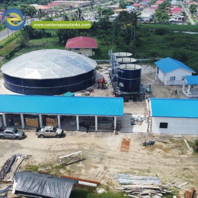 หลังคาโดมอะลูมิเนียมสำหรับถังเก็บน้ำฝน: ให้หลังคาที่ทนทานและปิดผนึกสำหรับน้ำฝน