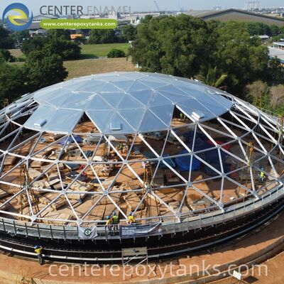 โดมอะลูมิเนียมสำหรับถังเก็บกักน้ำเสีย: รับประกันคุณภาพและความเสถียรของน้ำเสียที่ผ่านการบำบัดก่อนนำกลับมาใช้ใหม่หรือปล่อยทิ้ง