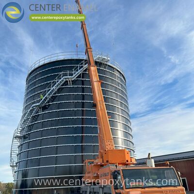 ถังเหล็กผูกเอโป็กซี่แบบบอลท์เป็นถังน้ําเสียโรงงานกระดาษ: ออกแบบให้ทนต่อสารใยสูงและซากผงบด