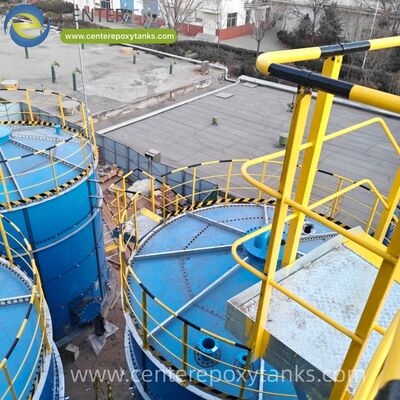 Bolted Steel Tanks as brewery wastewater treatment tank: Effectively manages organic loads and acidic cleaning fluids from beer production.