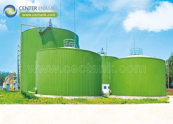 18000 ลบ.ม. เครื่องปฏิกรณ์ CSTR การขนส่งจากประเทศจีน การจัดส่งแบบโมดูลาร์สำหรับการย่อยแบบไร้อากาศขนาดใหญ่