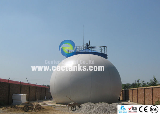 โรงงานผลิต ถังบอลท์เหล็ก Biogas Septic จาก Min.50m3 ถึง Max. 10,000m3 0